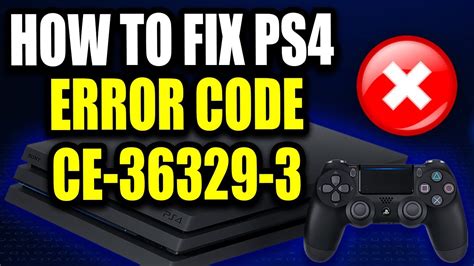 PS4 Error Code CE